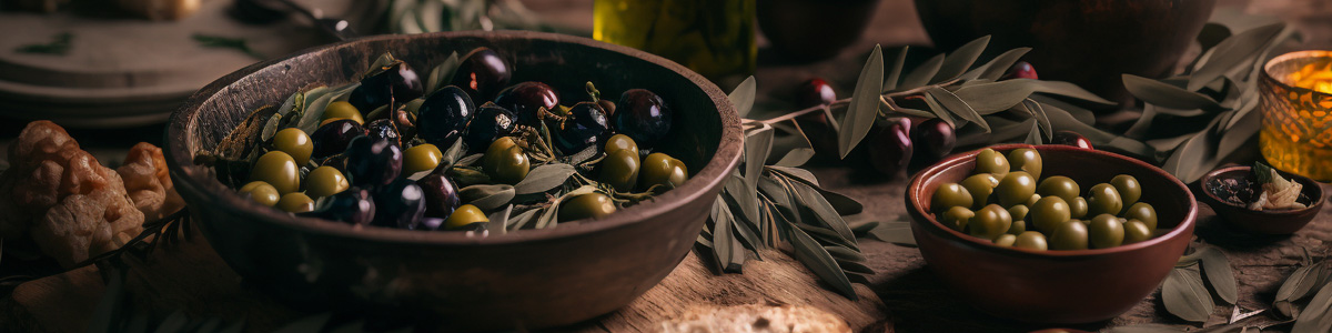 Display of Olives